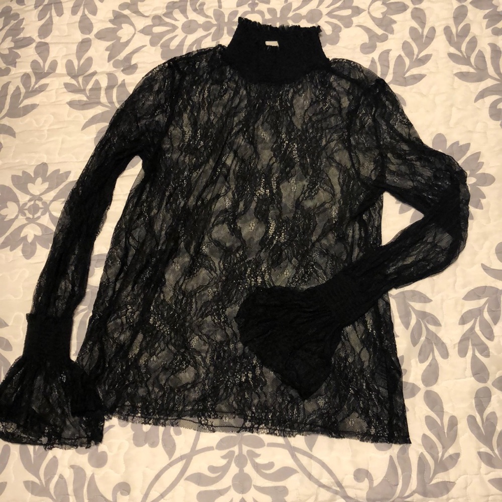 Sheer Lace Top